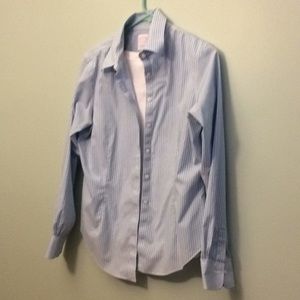 Fitted shirt pinstriped Brooks Brothers